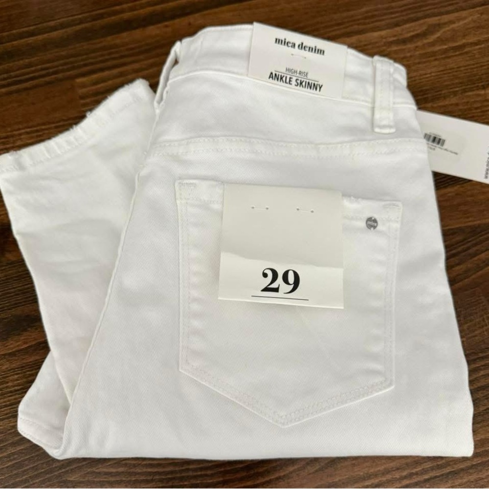 White denim